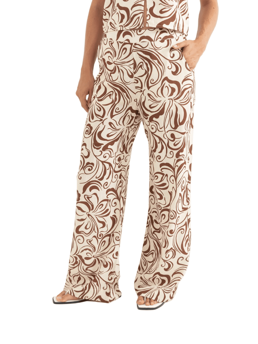 Rhythm - Kai Floral Wide Leg Pant - Velocity 21