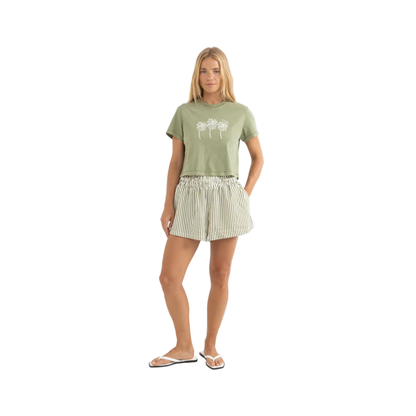 Palms Crop Crew Tee