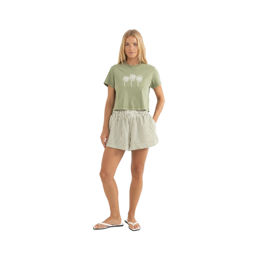 Palms Crop Crew Tee