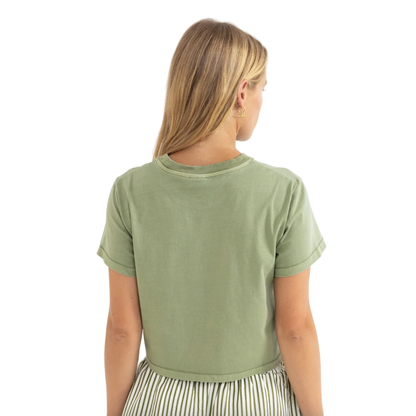 Palms Crop Crew Tee