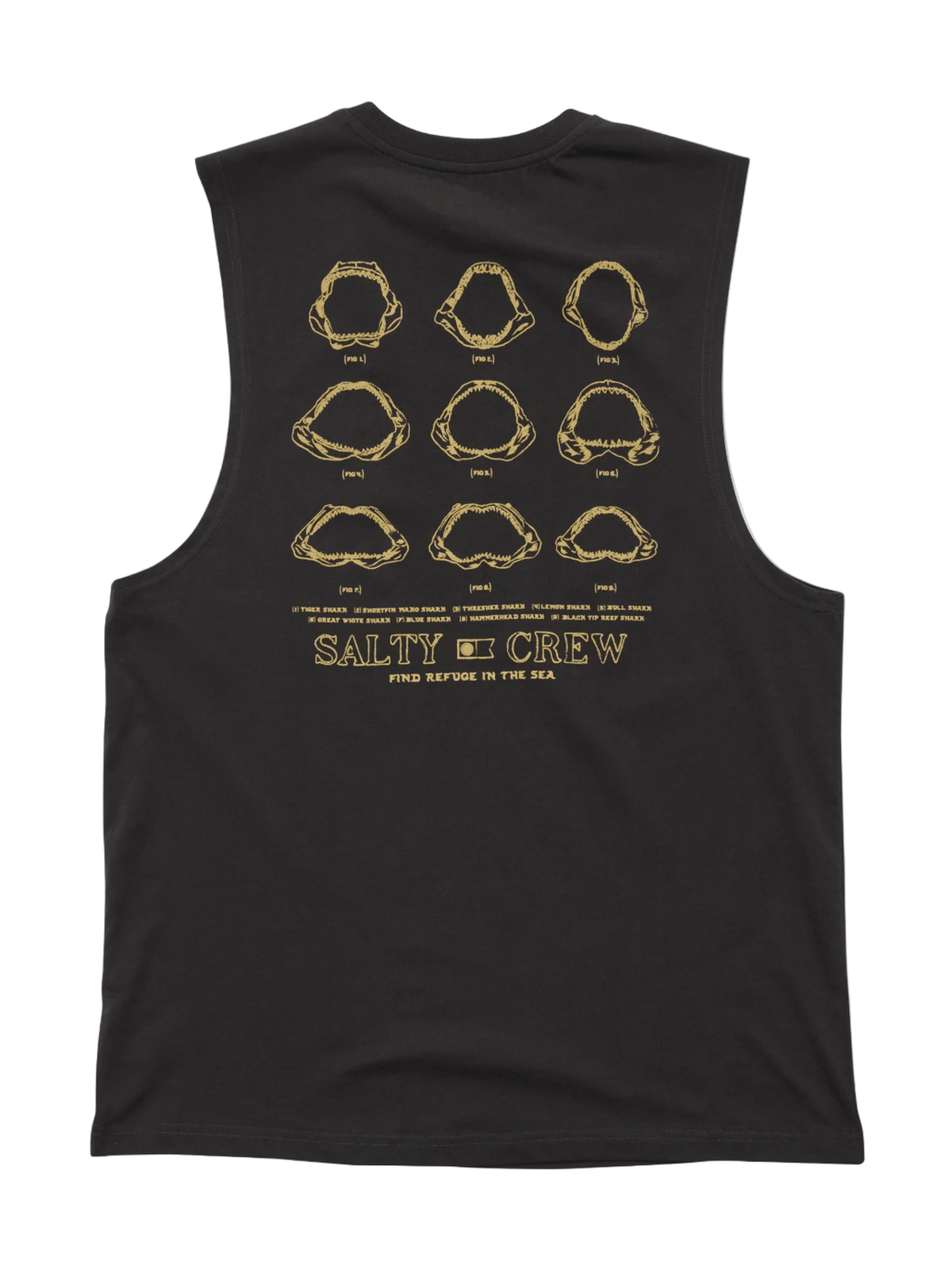 Salty Crew - Jawbone Muscle Tank - Velocity 21
