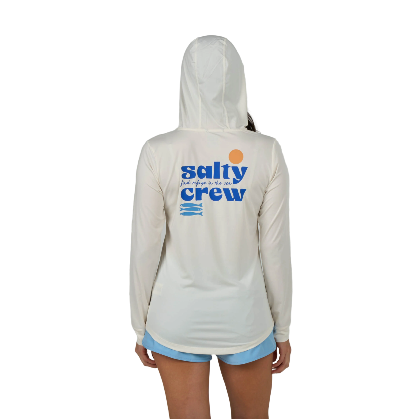 Small Bite Hood Sunshirt - Off White