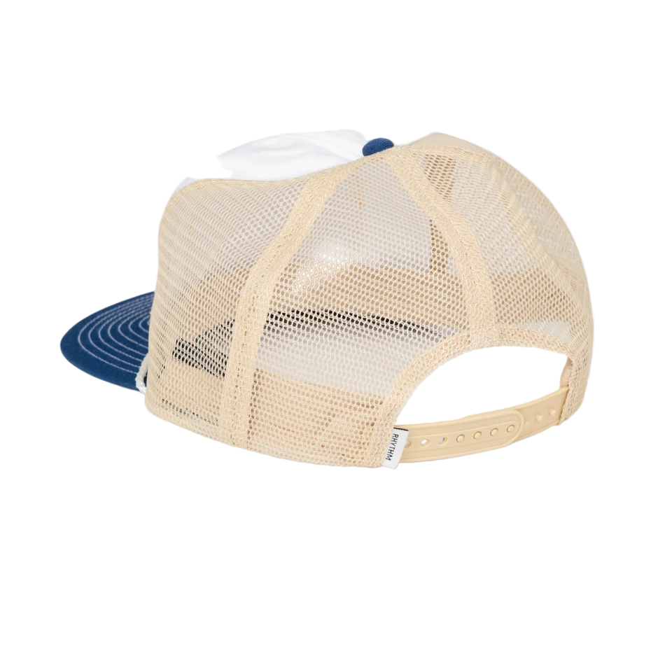Horizon Trucker Cap - Blue/Bone