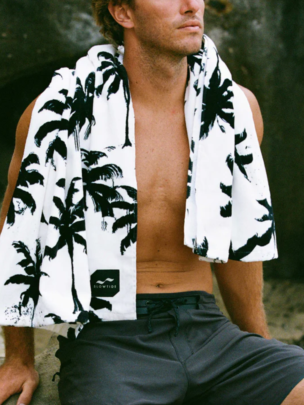 Luca Beach Towel - White