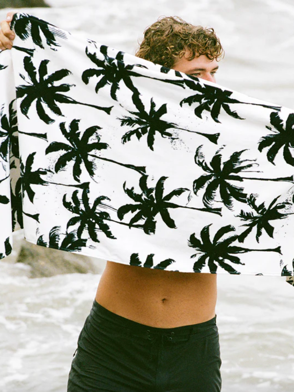 Luca Beach Towel - White