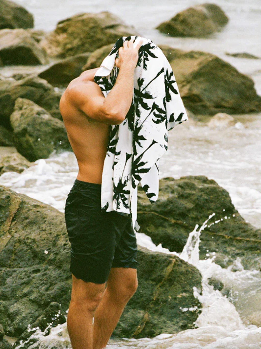 Luca Beach Towel - White