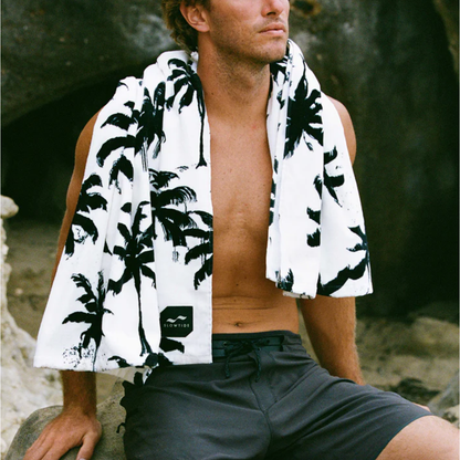 Luca Beach Towel - White