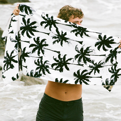Luca Beach Towel - White