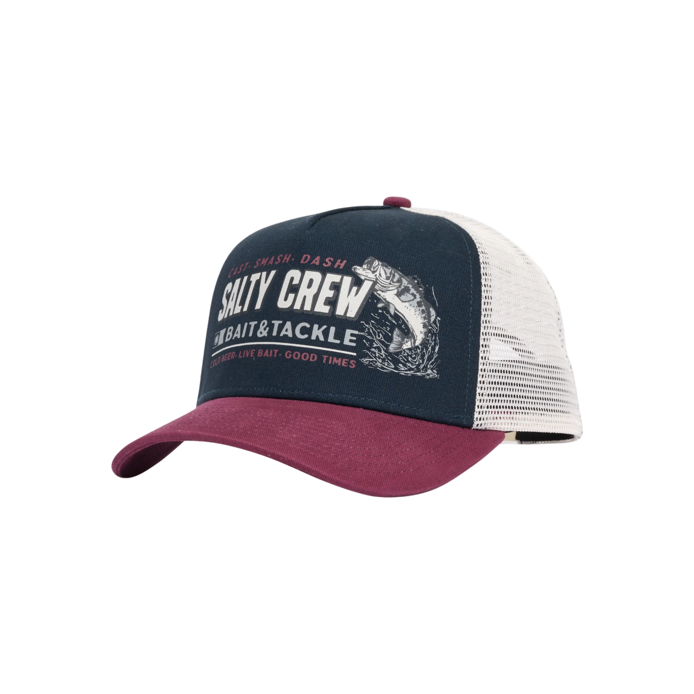 Salty Crew - Live Bait Retro Trucker - Navy - Velocity 21