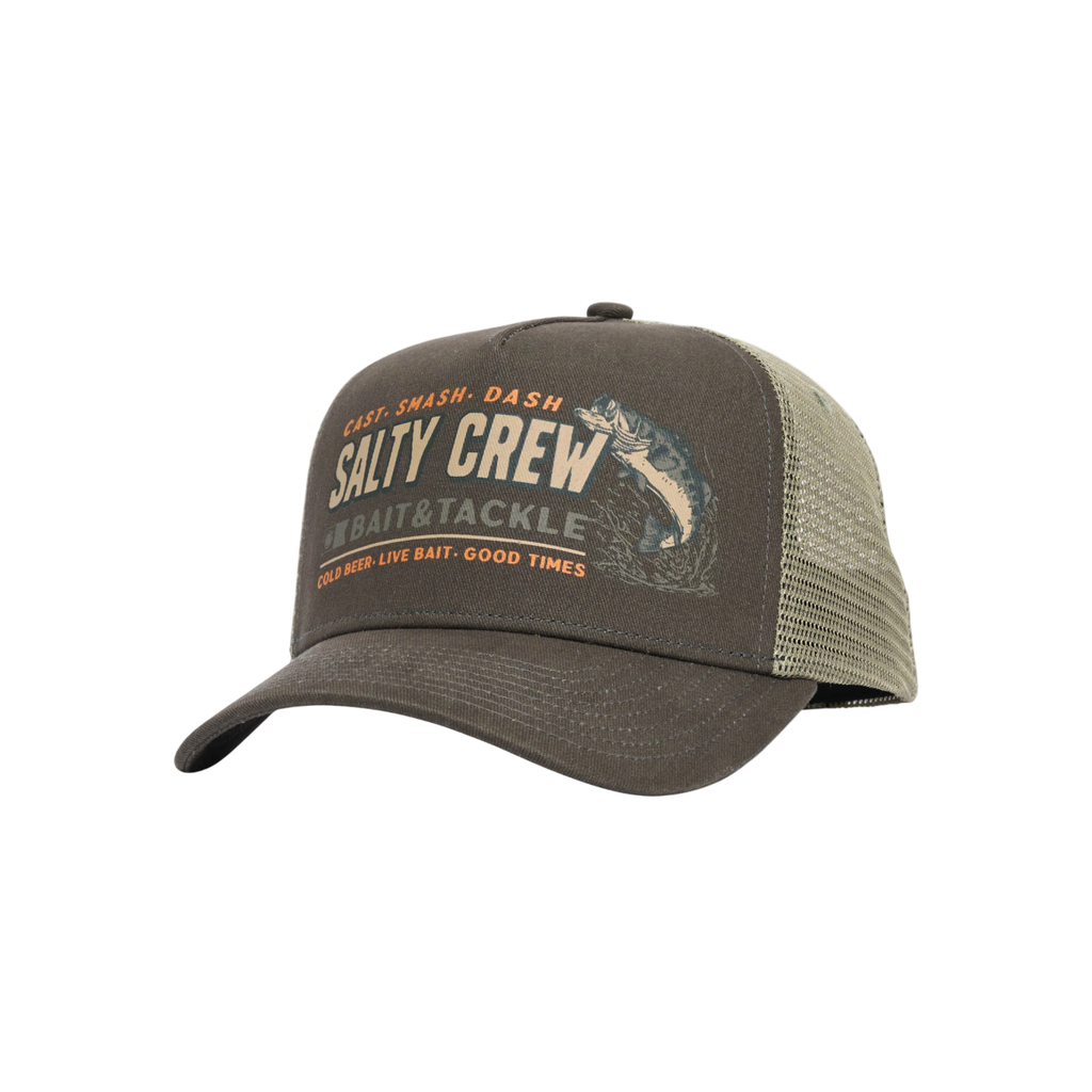 Salty Crew - Live Bait Retro Trucker - Coal - Velocity 21
