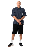 Rusty - Overtone Elastic Waist Linen Short - Velocity 21