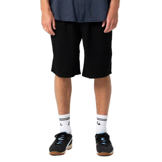 Overtone Elastic Waist Linen Short