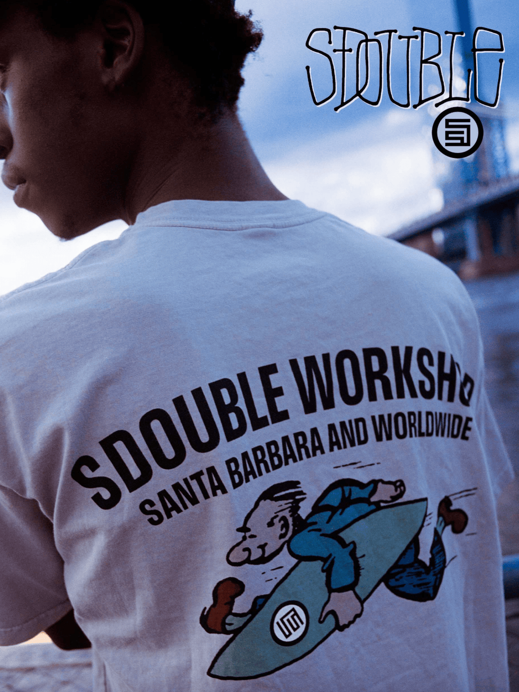 S-Double - Running Man SS Tee - Velocity 21