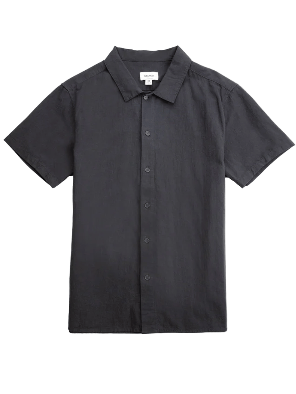 Rhythm - Classic Linen SS Shirt - Black - Velocity 21