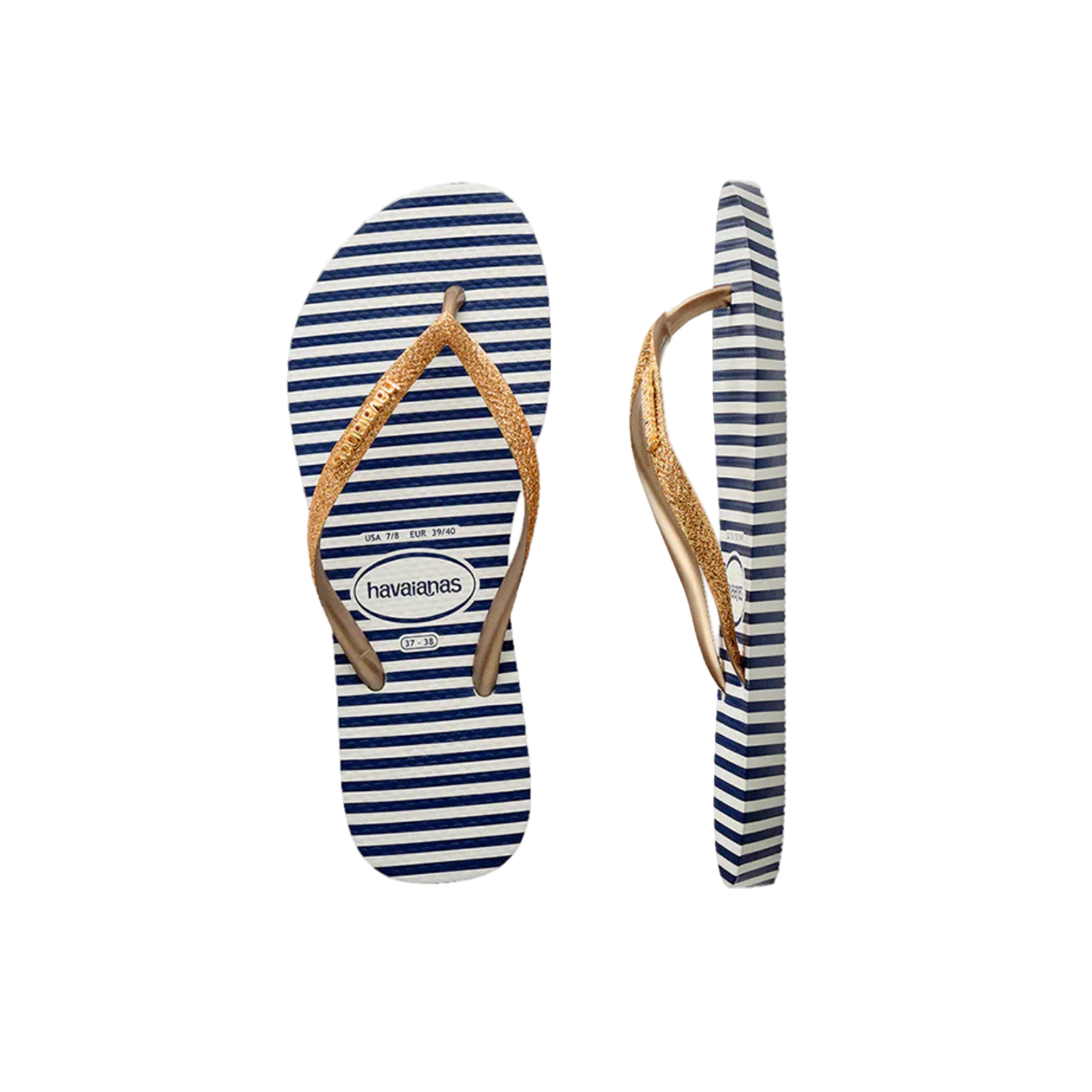 Havaianas - Slim Glitter Stripes - Velocity 21