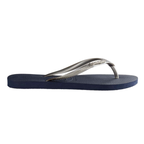 Havaianas - Slim Metal Logo - Navy/Silver - Velocity 21