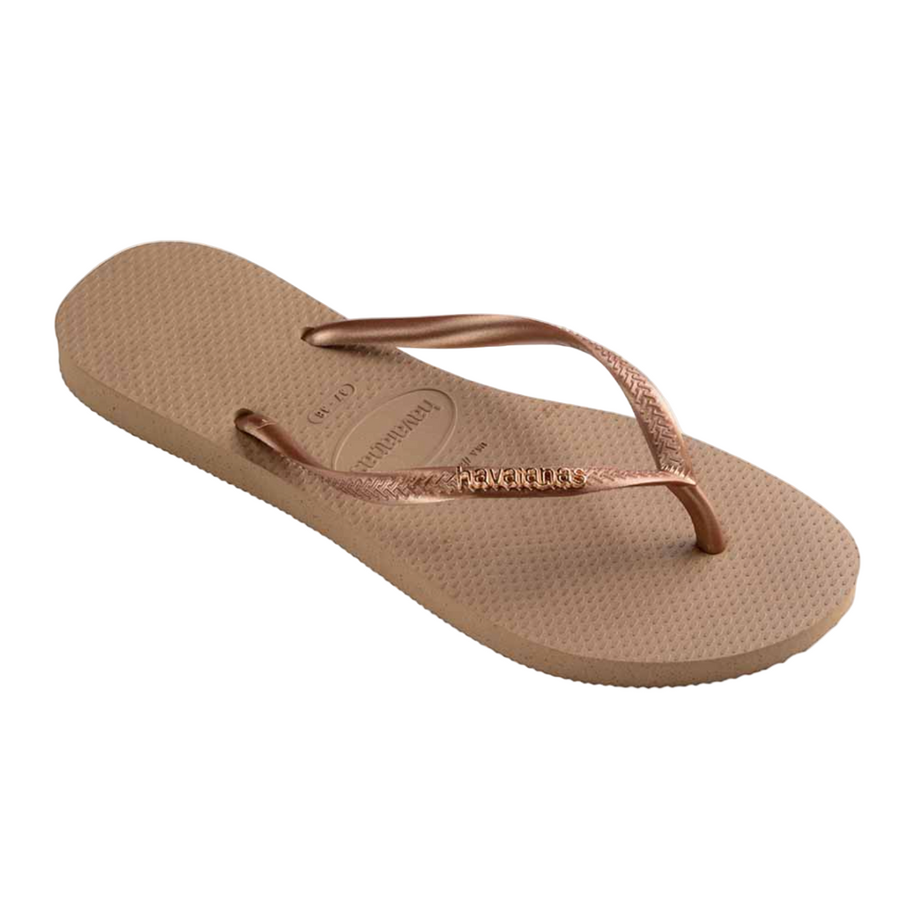 Havaianas - Slim Metal Logo - Rose Gold - Velocity 21