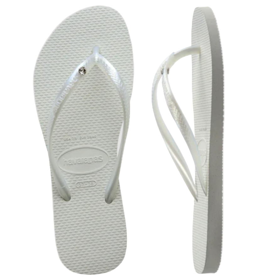 Havaianas - Slim Crystal - White - Velocity 21