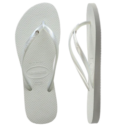 Havaianas - Slim Crystal - White - Velocity 21