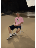 Afends - Too High Recycled HW Boxy Fit Tee - Vintage Pink - Velocity 21
