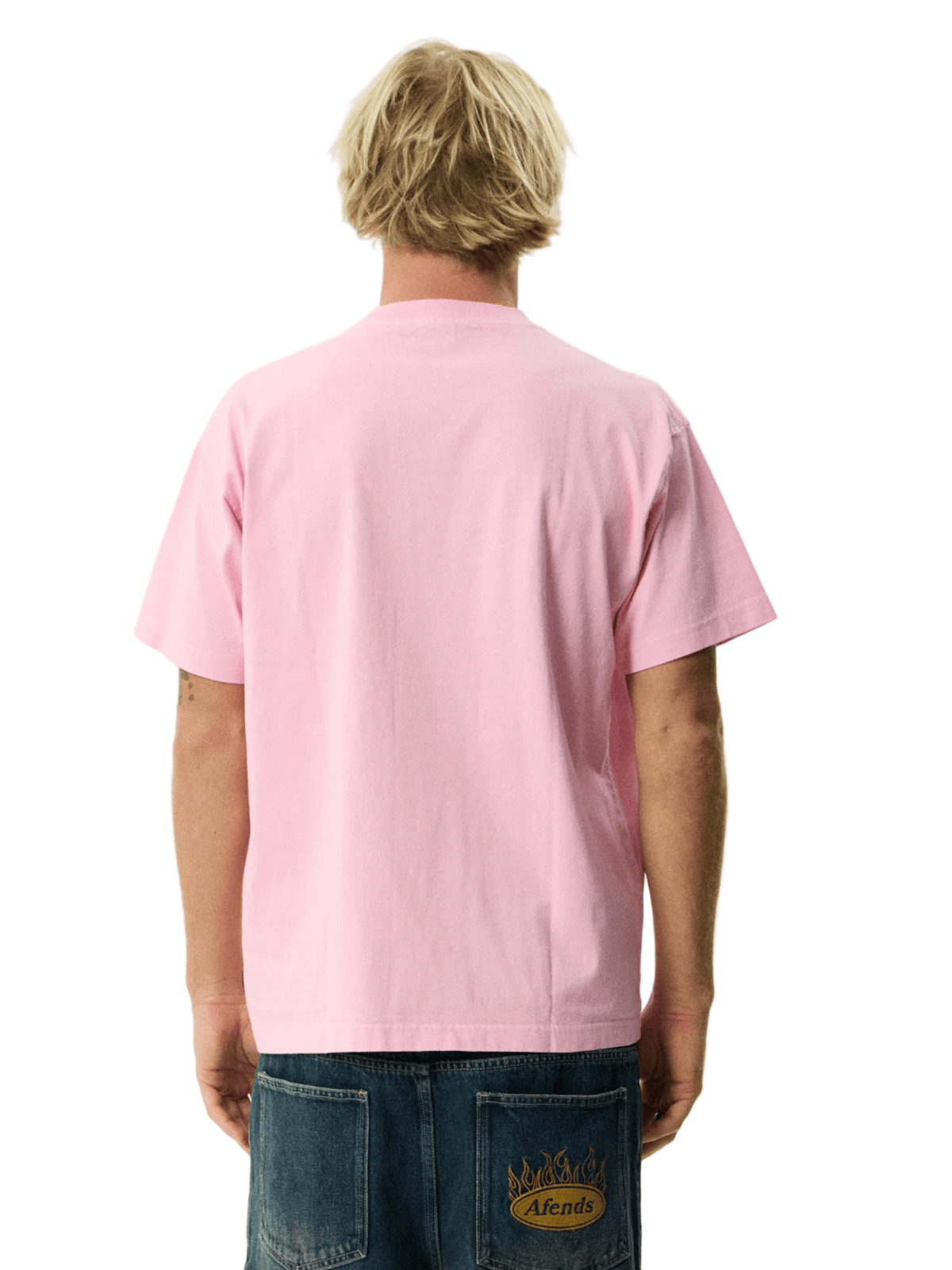 Afends - Too High Recycled HW Boxy Fit Tee - Vintage Pink - Velocity 21