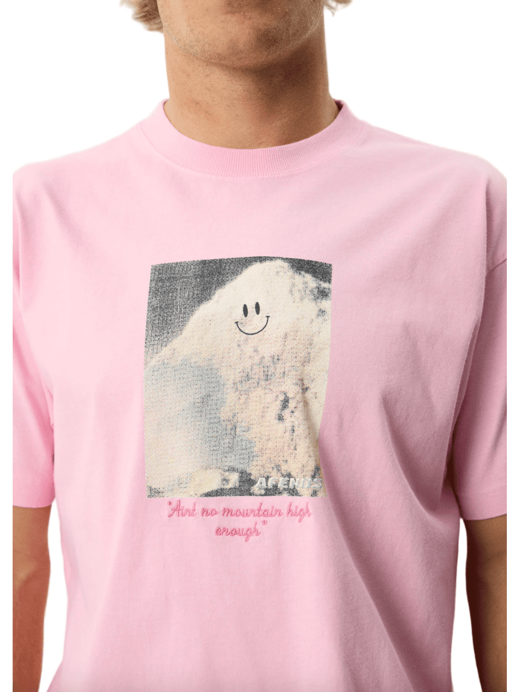 Afends - Too High Recycled HW Boxy Fit Tee - Vintage Pink - Velocity 21