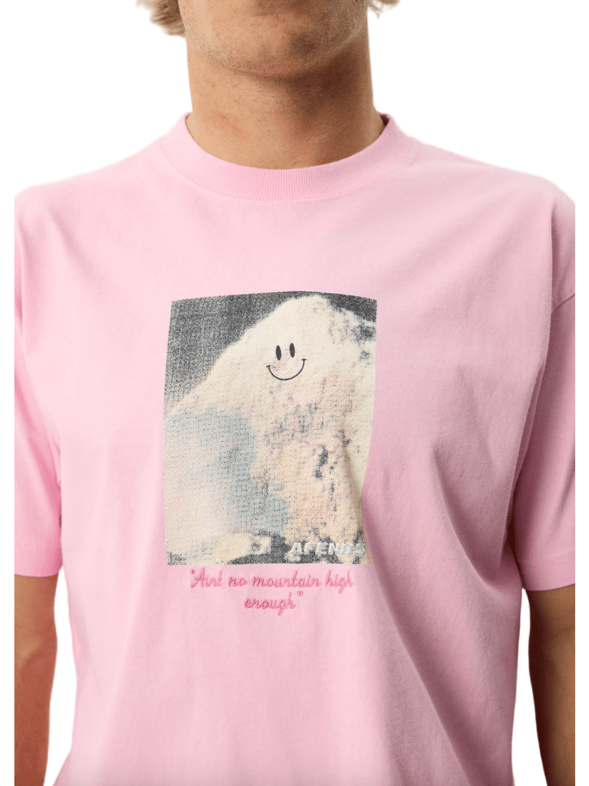 Afends - Too High Recycled HW Boxy Fit Tee - Vintage Pink - Velocity 21