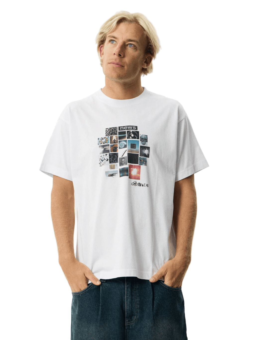 Afends - Framed Recycled Boxy Fit Tee - Velocity 21