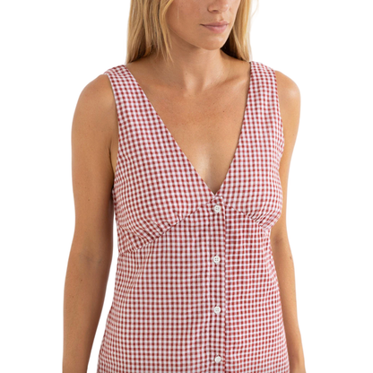 Lola Check Mini Dress