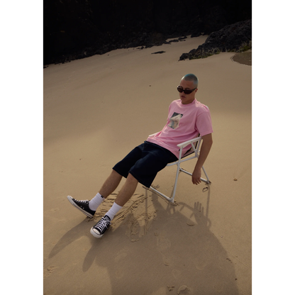 Too High Recycled HW Boxy Fit Tee - Vintage Pink