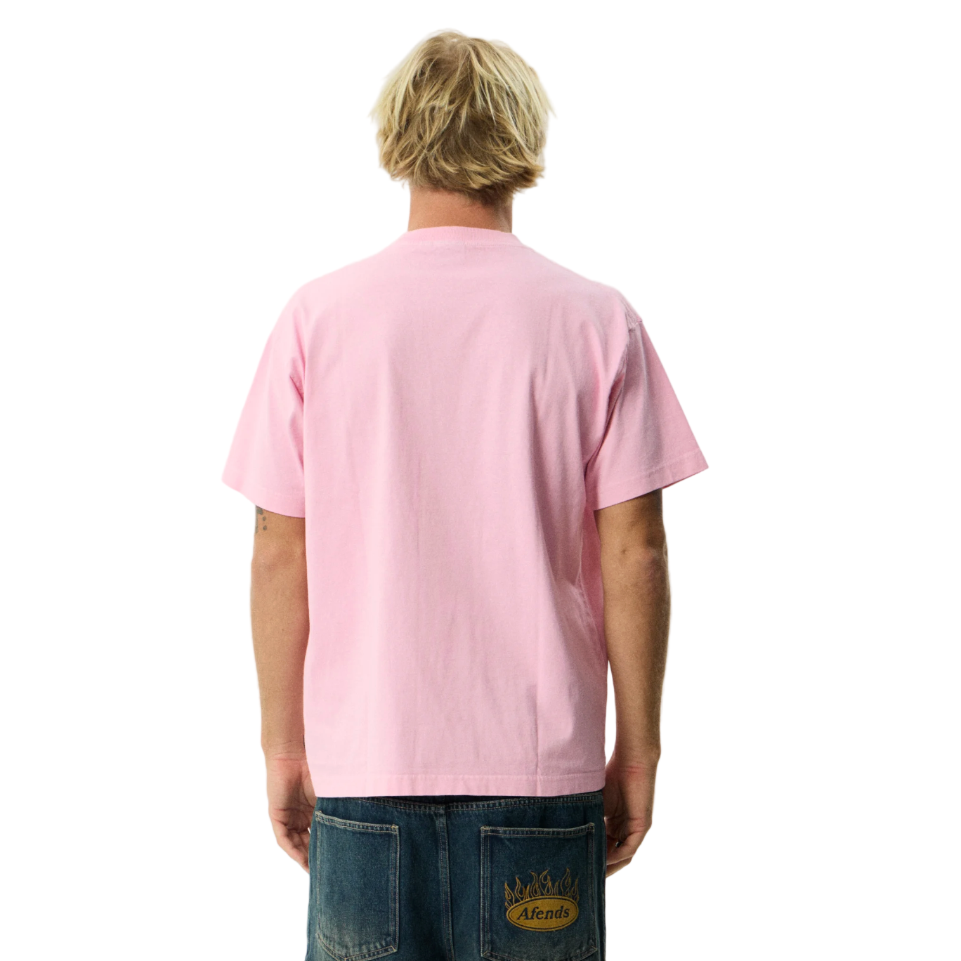 Too High Recycled HW Boxy Fit Tee - Vintage Pink