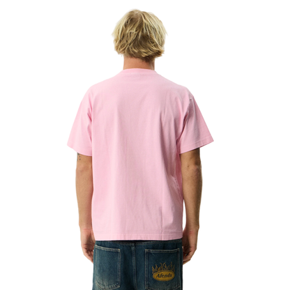 Too High Recycled HW Boxy Fit Tee - Vintage Pink