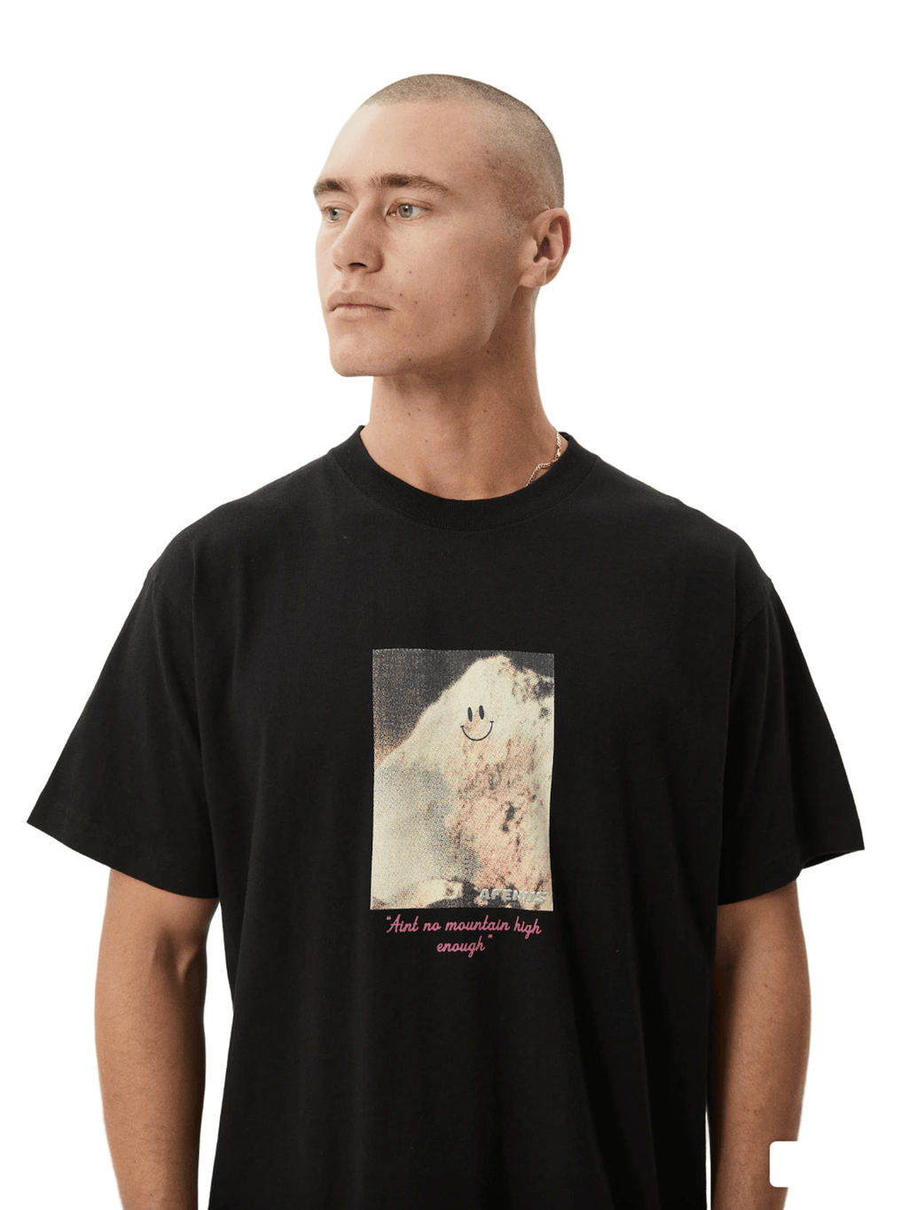 Afends - Too High Recycled HW Boxy Fit Tee - Black - Velocity 21