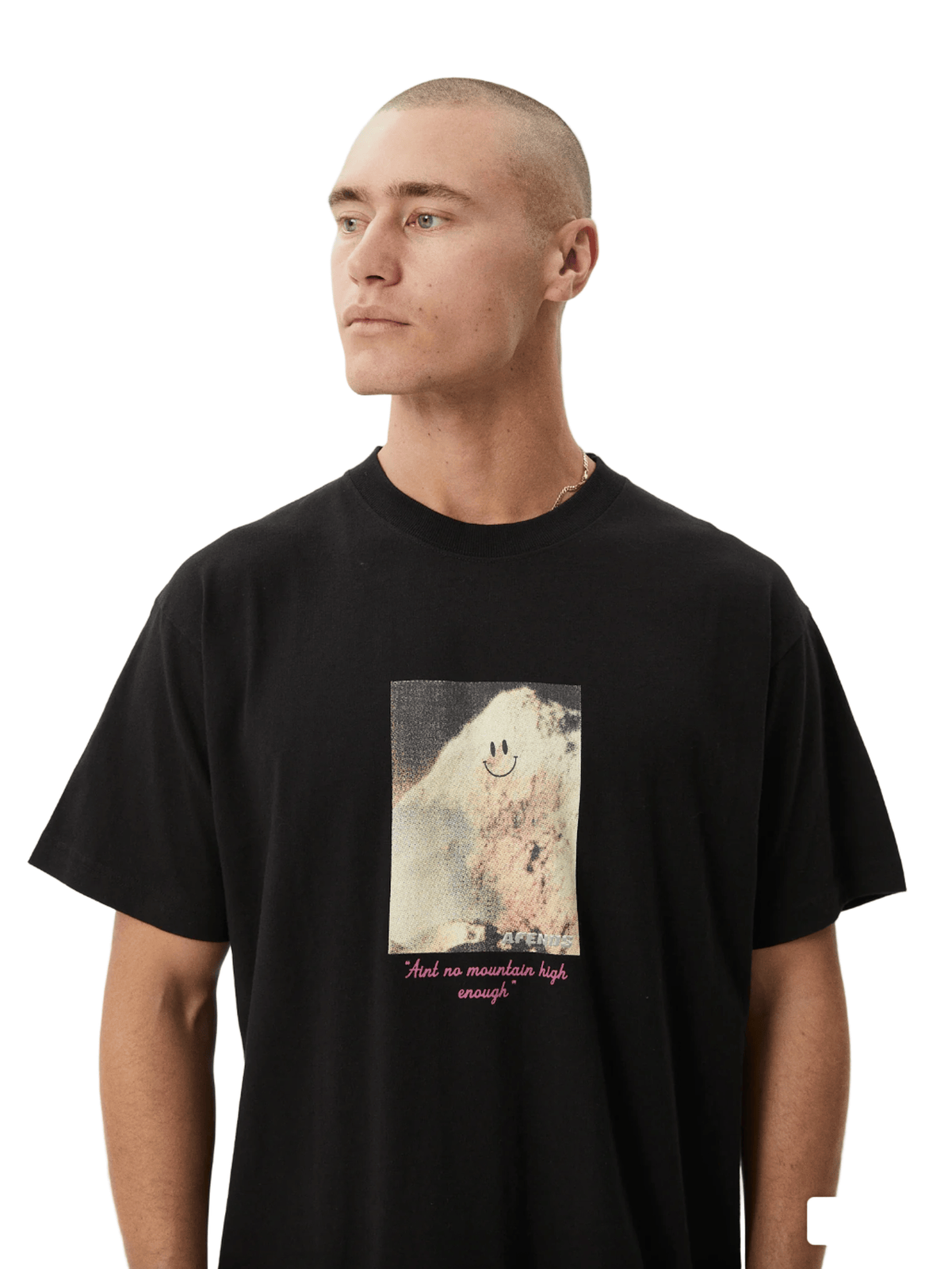 Afends - Too High Recycled HW Boxy Fit Tee - Black - Velocity 21