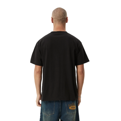 Afends - Too High Recycled HW Boxy Fit Tee - Black - Velocity 21