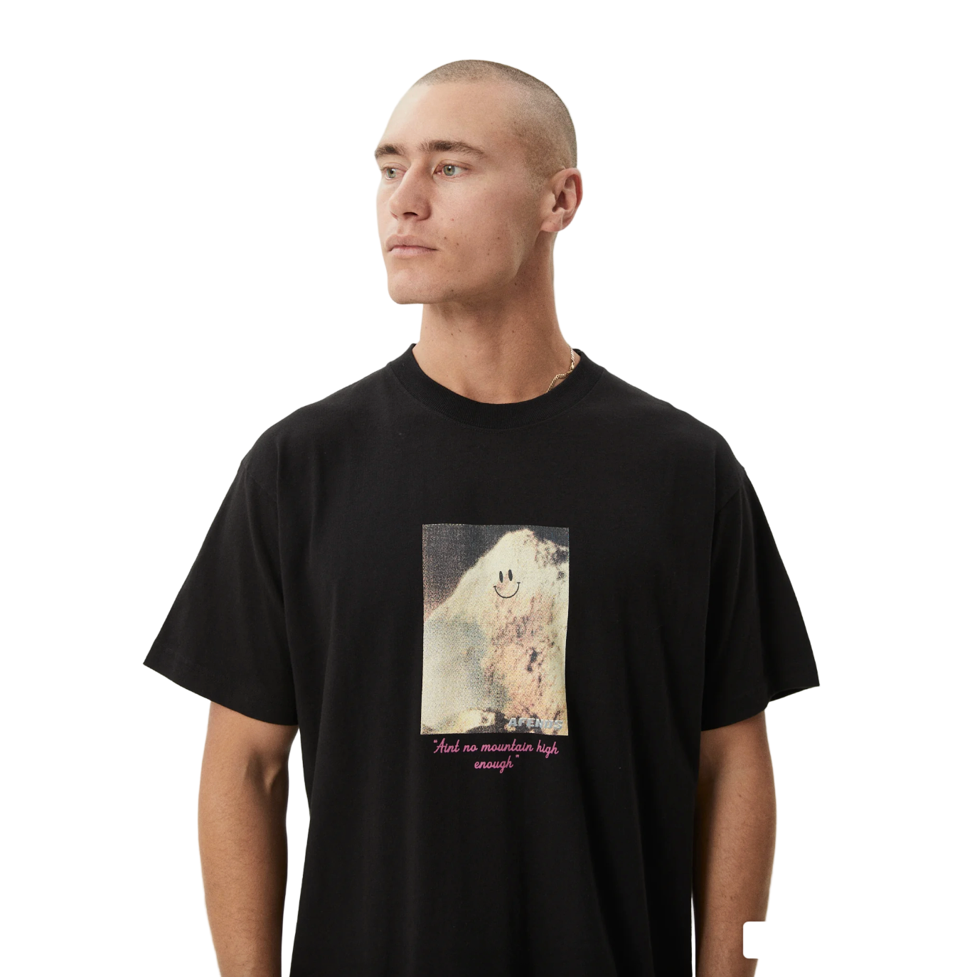 Afends - Too High Recycled HW Boxy Fit Tee - Black - Velocity 21