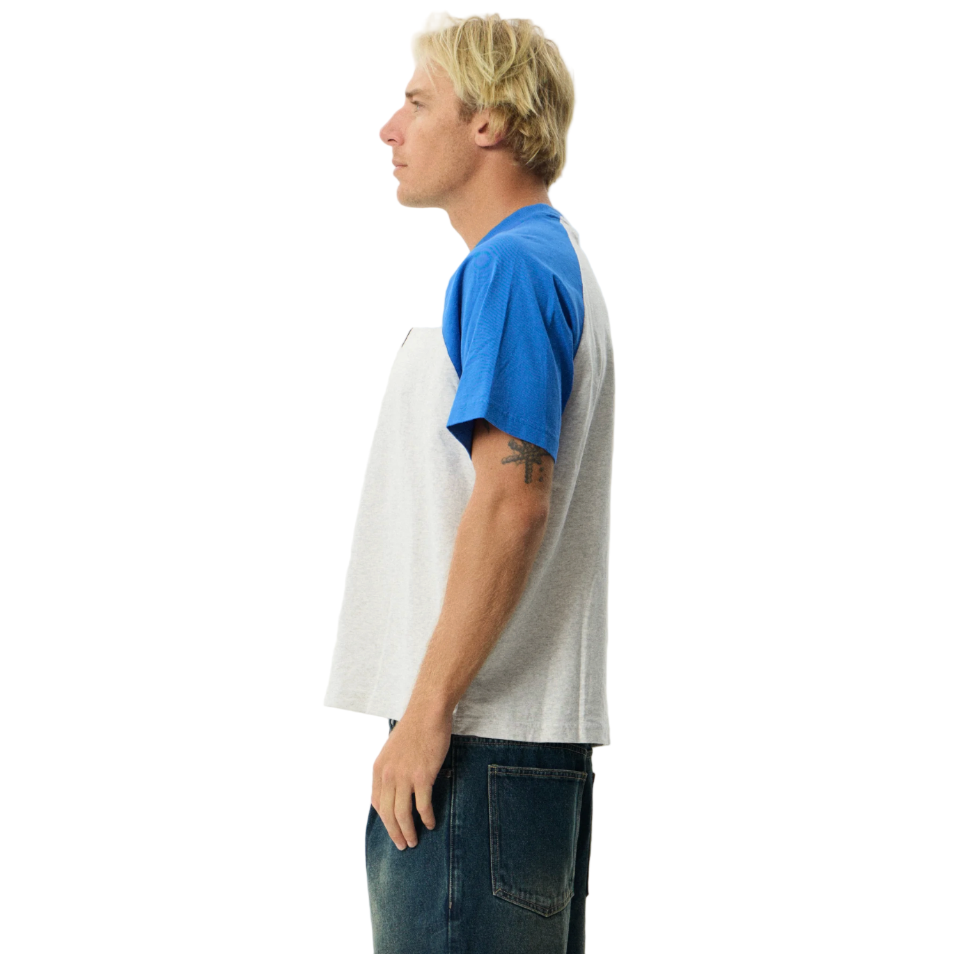 Afends - Drop Zone Recycled HW Boxy Fit Tee - Velocity 21