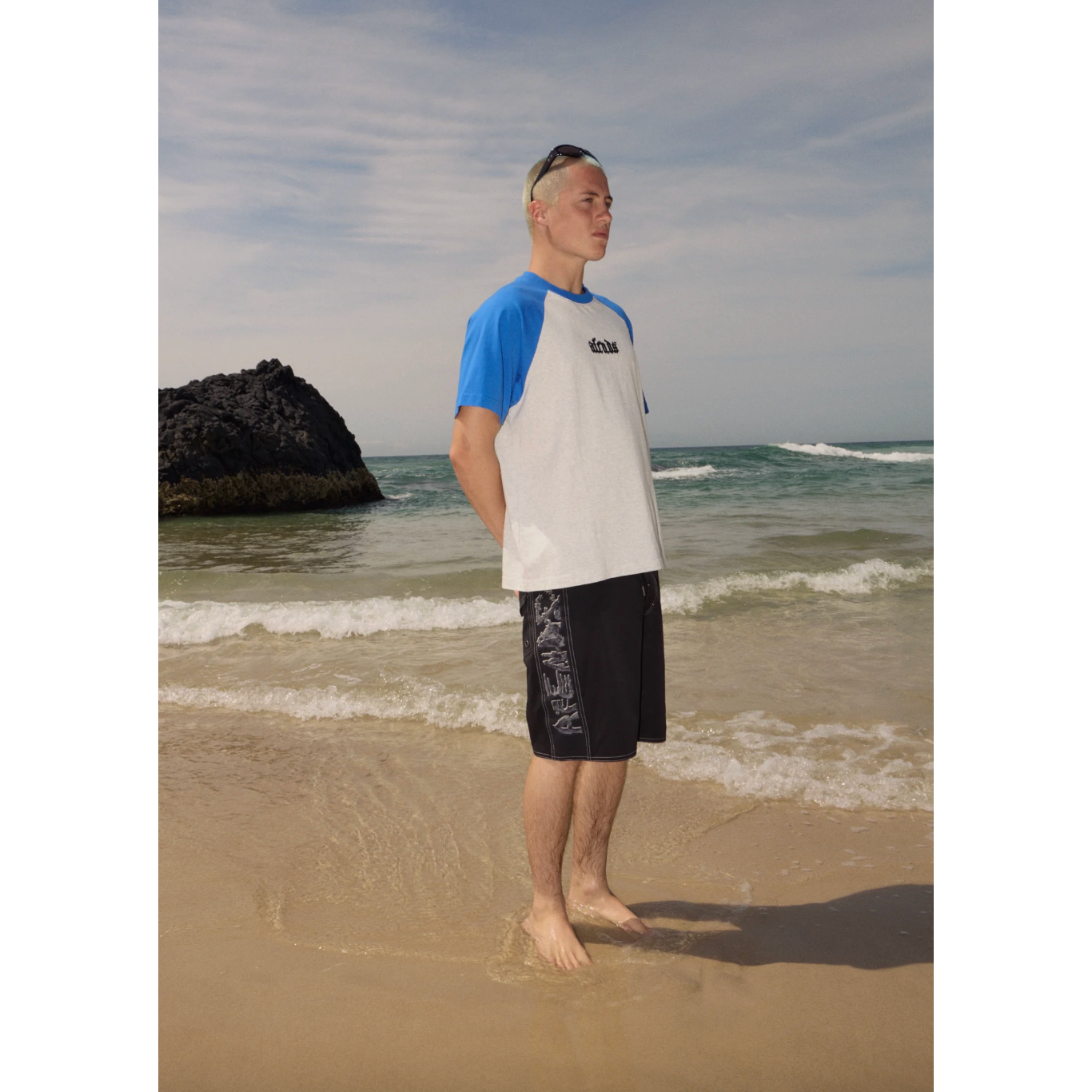 Afends - Drop Zone Recycled HW Boxy Fit Tee - Velocity 21