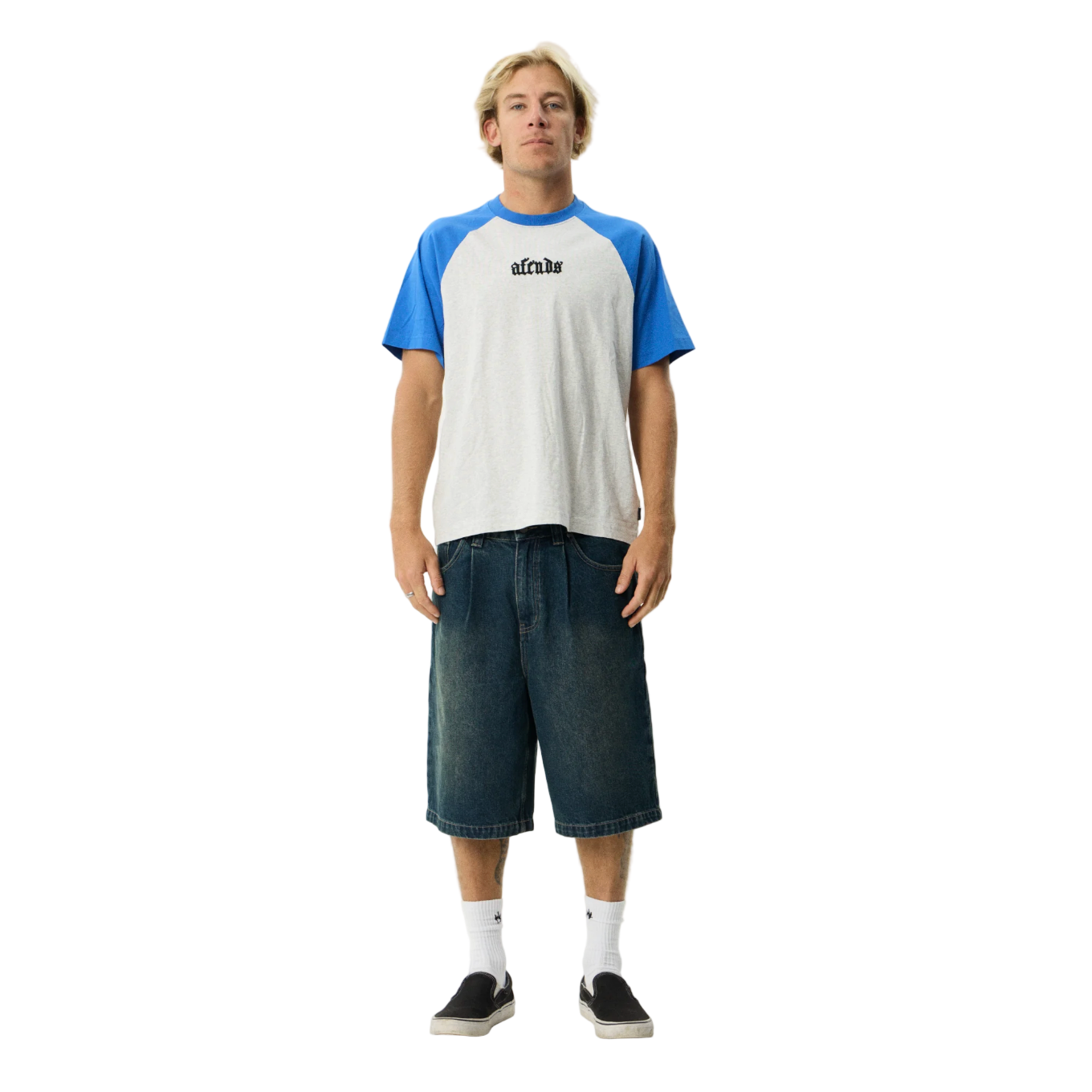 Afends - Drop Zone Recycled HW Boxy Fit Tee - Velocity 21