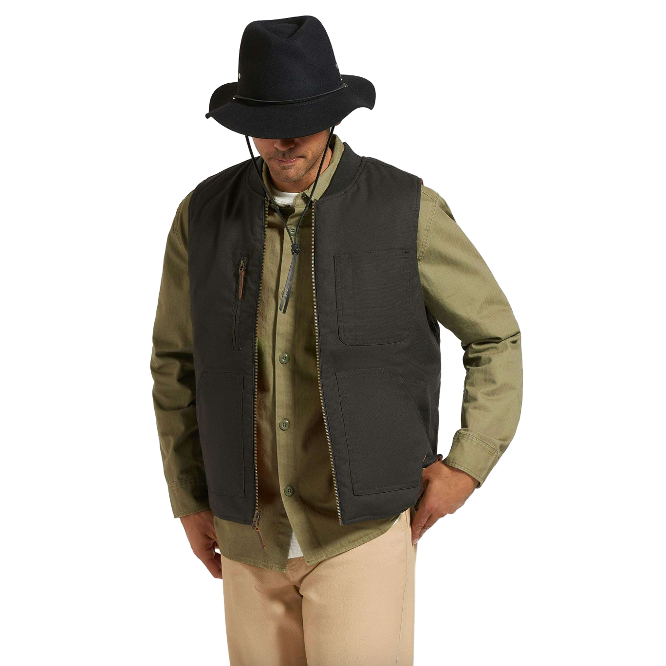 Brixton - Wesley WTHR Guard Packable Fedora - Velocity 21