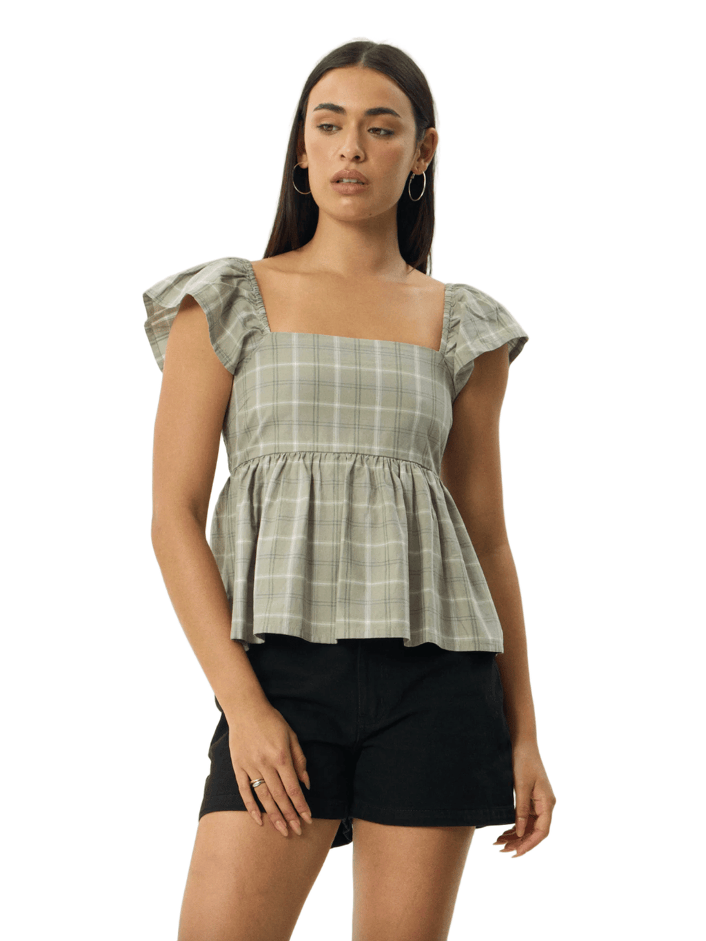 Afends - Scout Recycled Check Top - Velocity 21