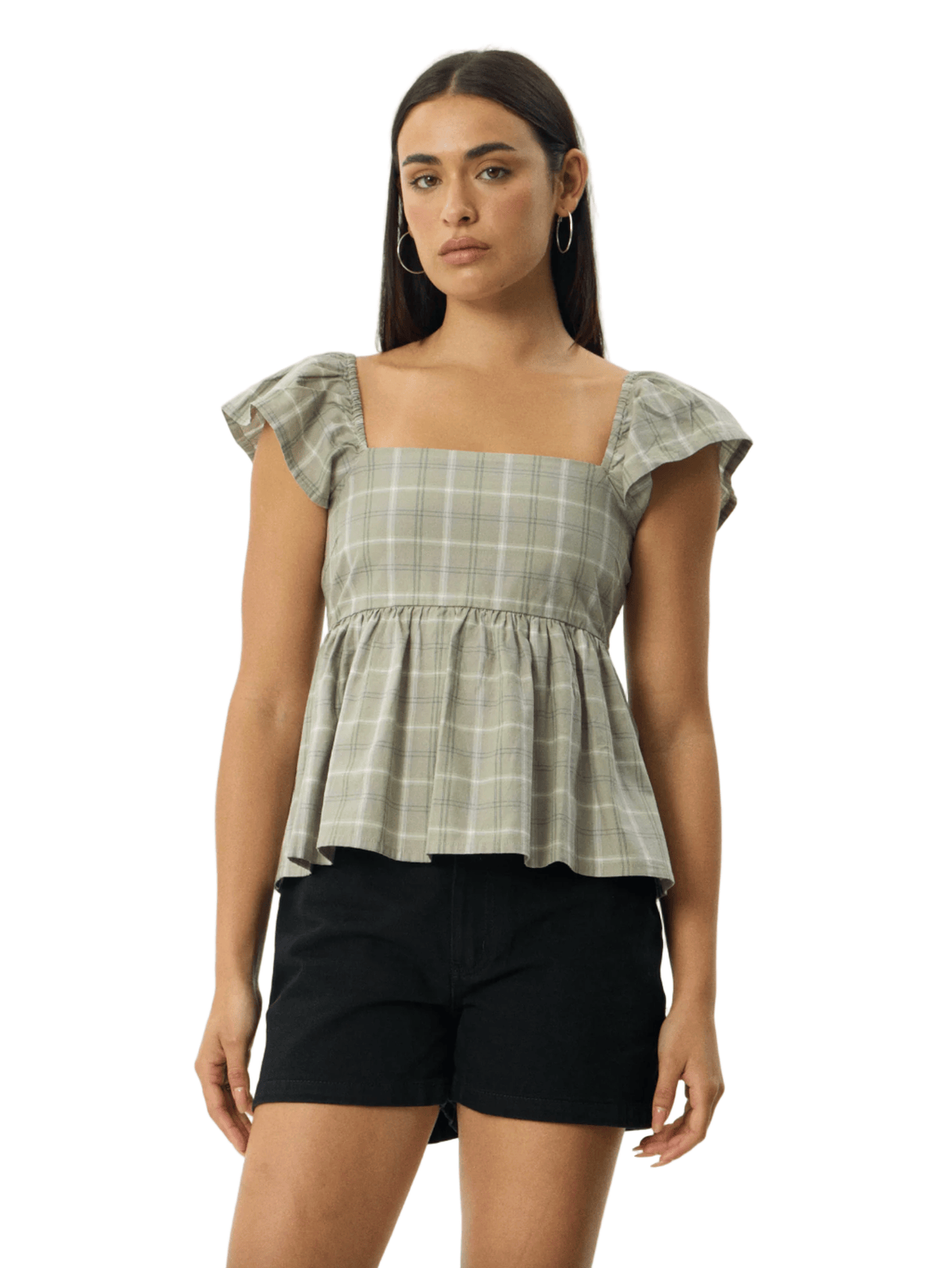 Afends - Scout Recycled Check Top - Velocity 21