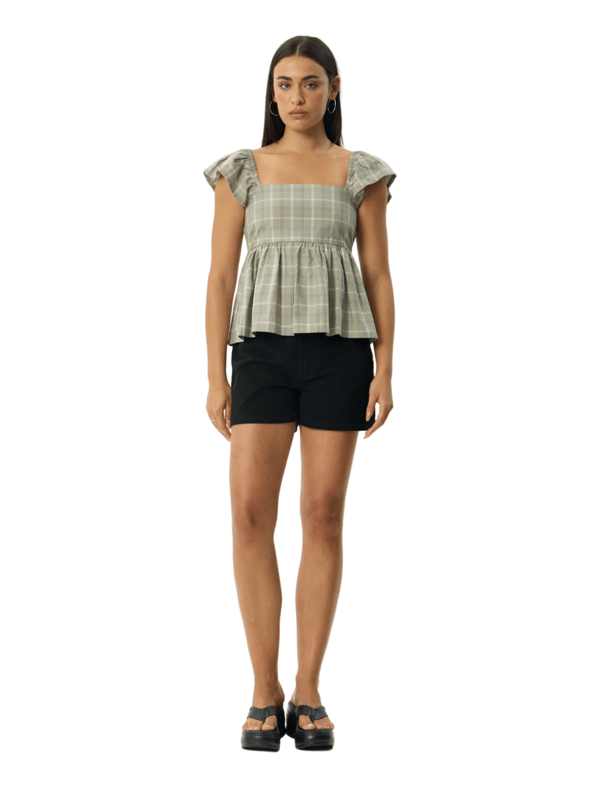 Afends - Scout Recycled Check Top - Velocity 21