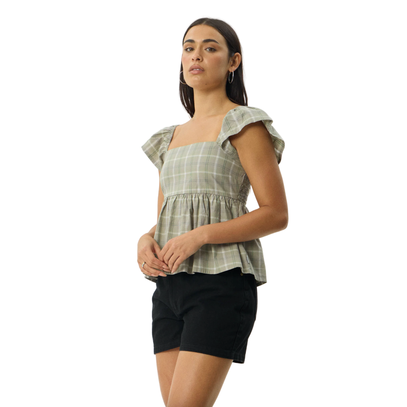 Scout Recycled Check Top