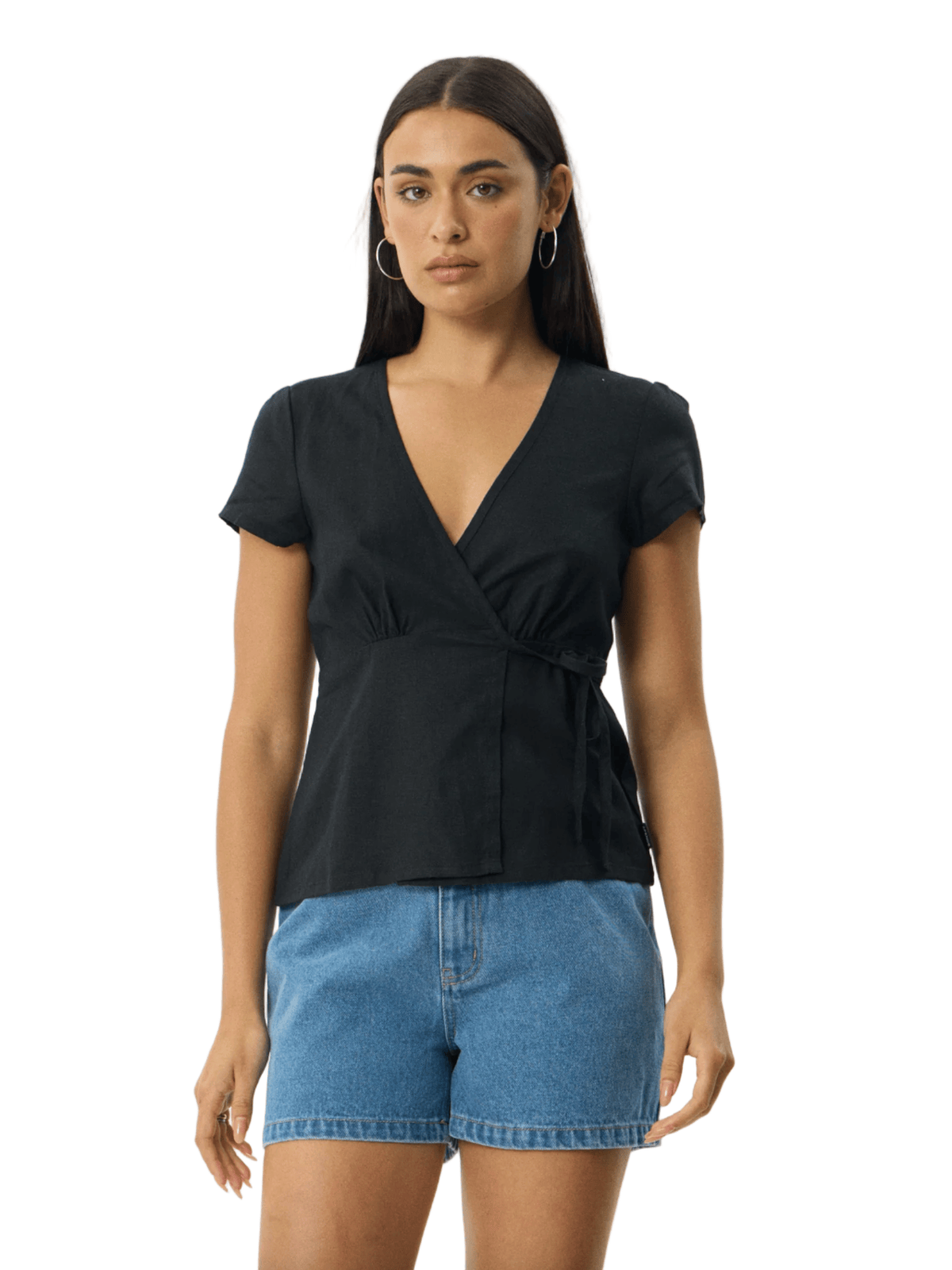 Afends - Loula Hemp Wrap Top - Velocity 21