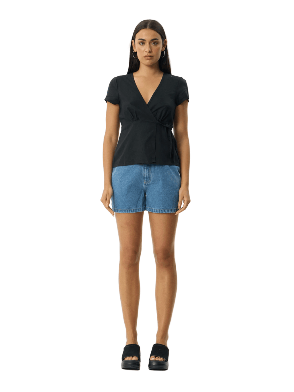 Afends - Loula Hemp Wrap Top - Velocity 21