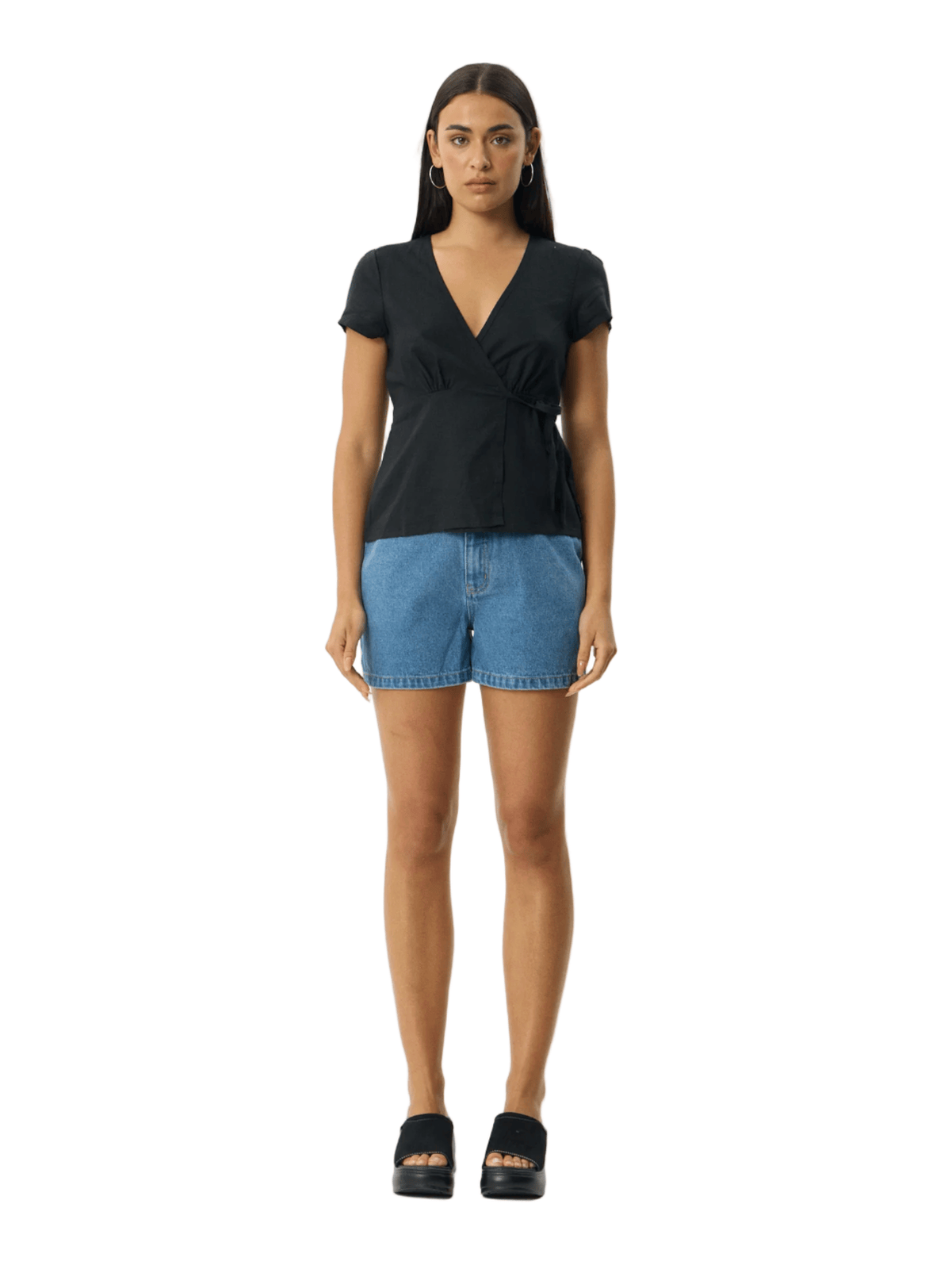 Afends - Loula Hemp Wrap Top - Velocity 21