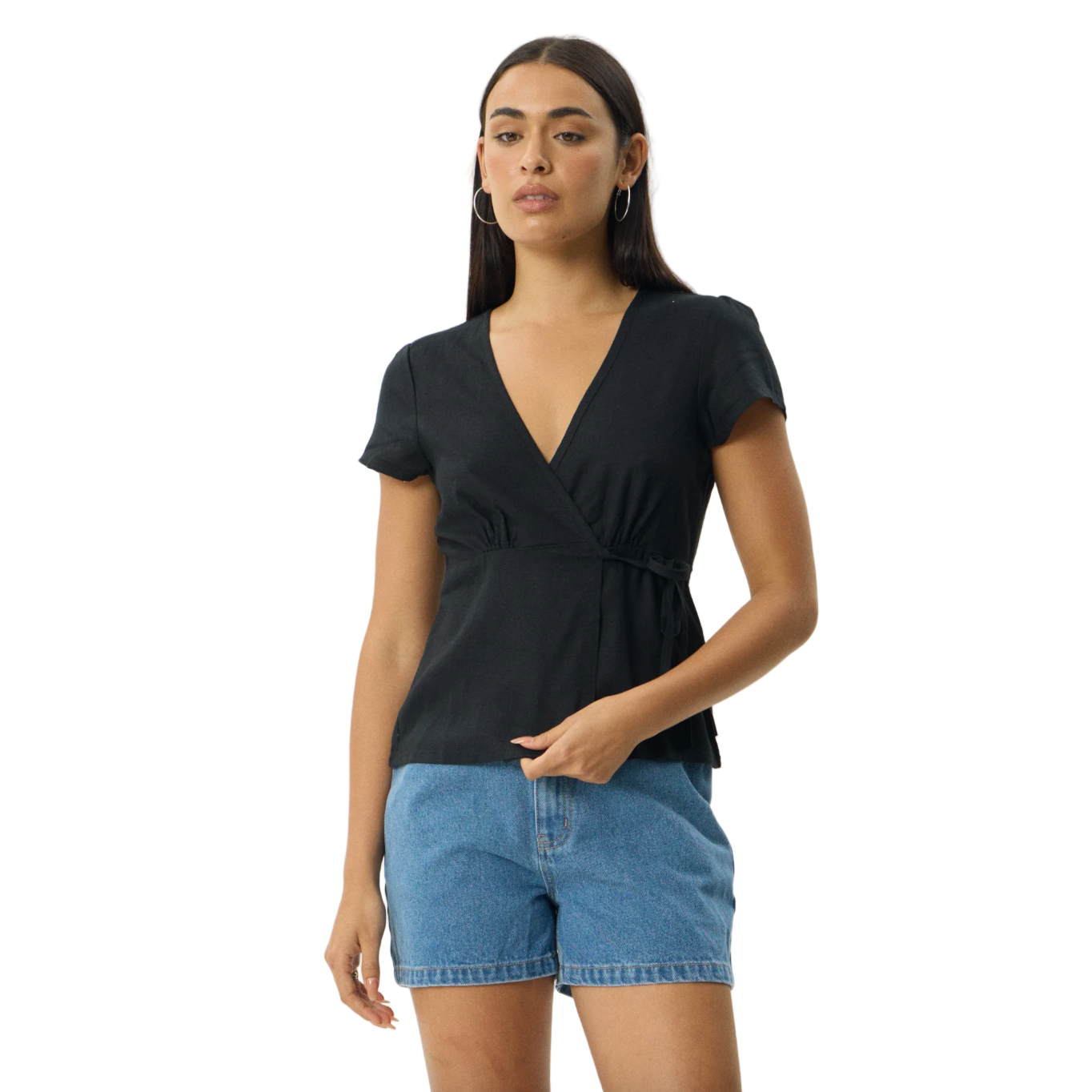 Loula Hemp Wrap Top