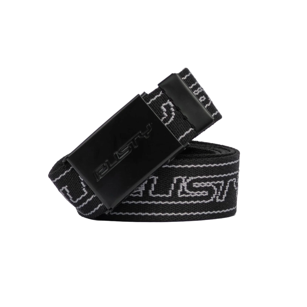 Rusty Web Belt Rusty Flip Daddy Belt - Black/Persimmon | Velocity 21