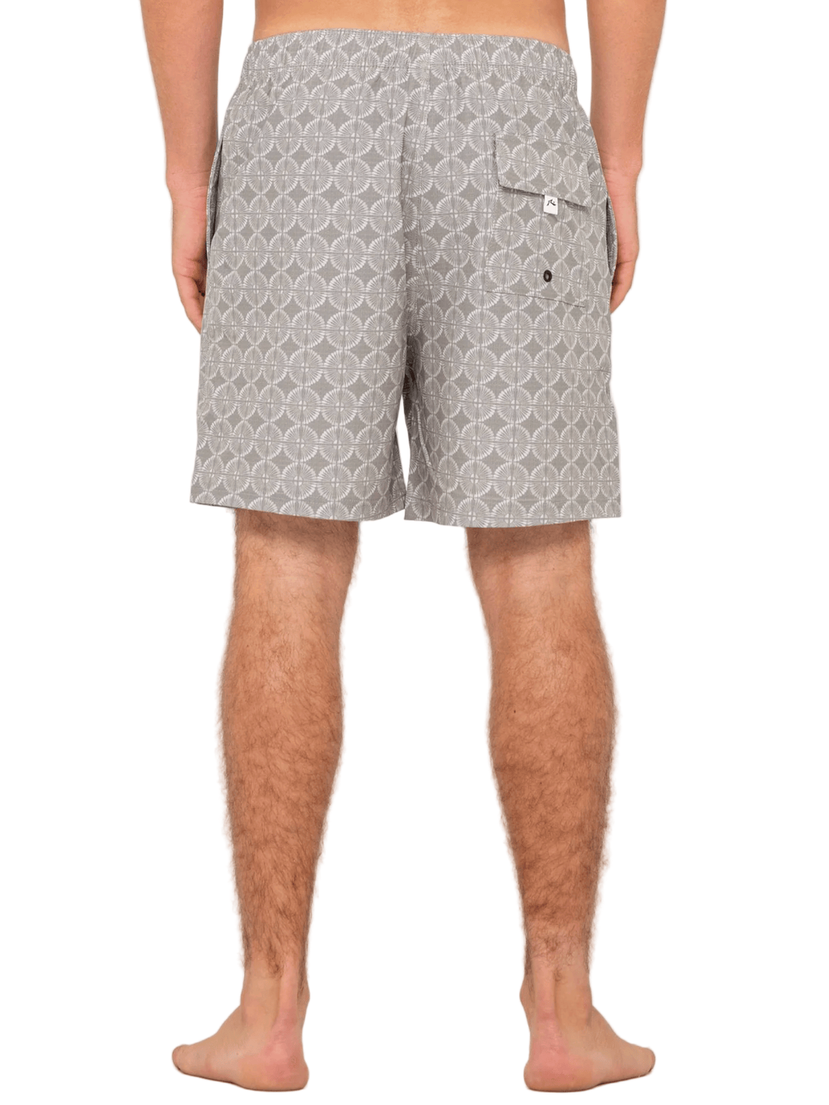 Rusty - All Over Elastic Waist Boardshort - Velocity 21